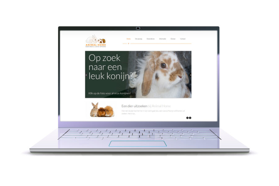 nieuwe website als donatie