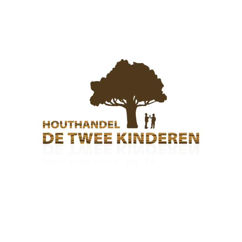 Houthandel De Twee Kinderen logo © i-nicole