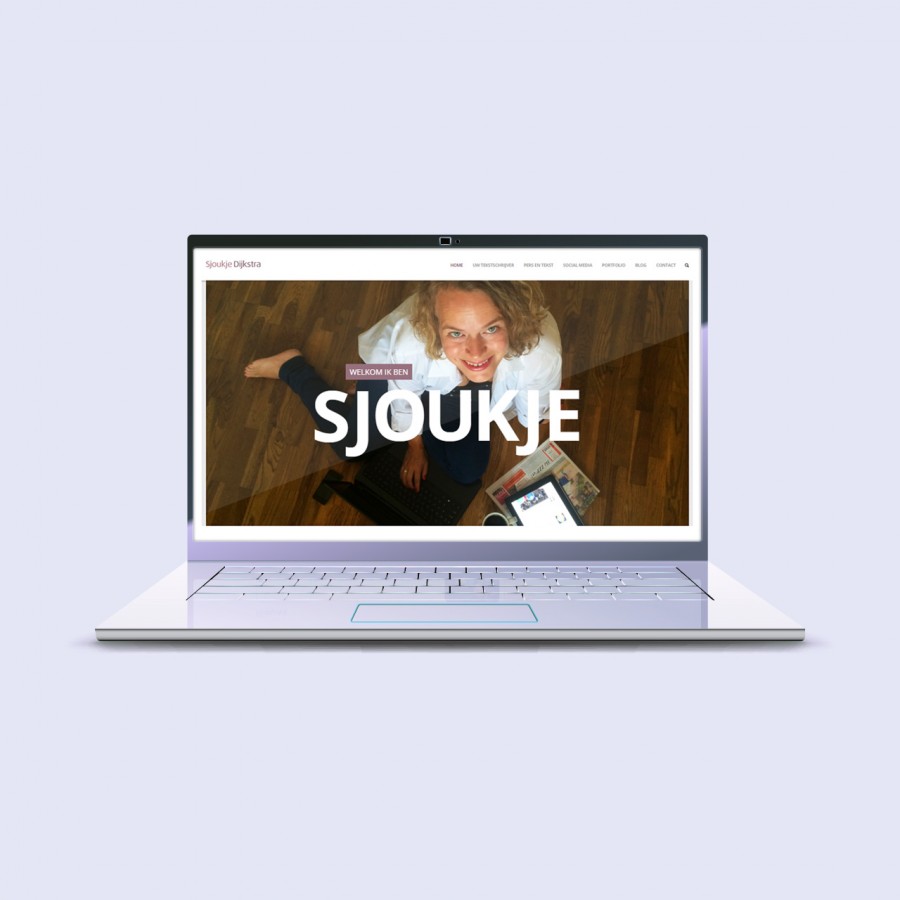 sjoukje dijkstra logo en website