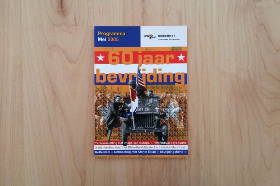 bevrijdingsdag, boekjes Bibliotheek Rotterdam