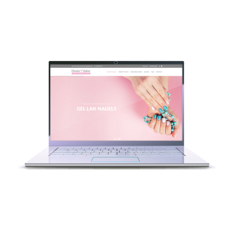 Dream Salon website © i-nicole